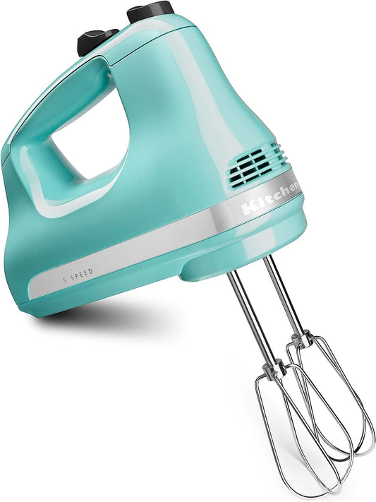 5 Ultra Power Speed Hand Mixer - KHM512, Aqua Sky