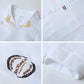 Unisex Chef Jacket Men and Women Short/Long Sleeve Cook Shirts Ear of Wheat Embroidery Restaurant Hotel Uniform