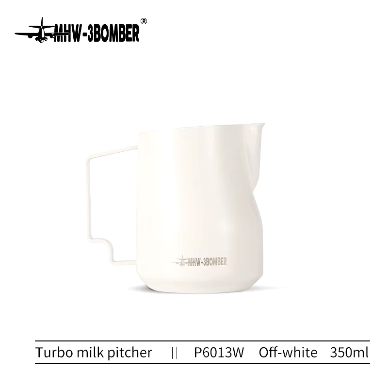 350Ml 450Ml Turbo Milk Frothing Pitcher Steaming Pitchers Professional Milk Foam Jug Home Barista Kitchen Accessorie