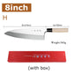 Professional Japanese Sashimi Knife Sushi Chef Knives Salmon Slicing Raw Meat Butcher Cleaver Stainless Steel Filleting Knife