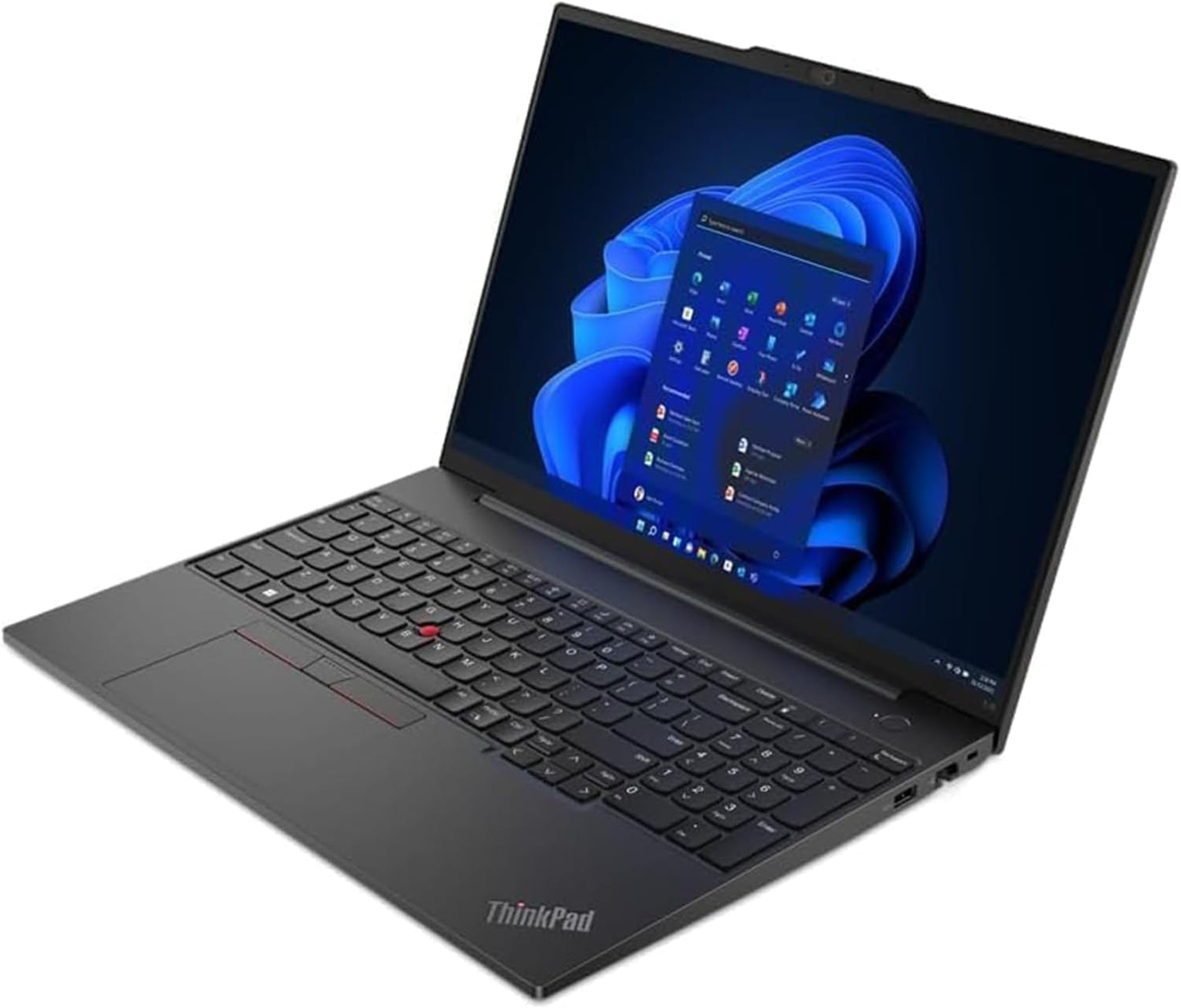 Thinkpad E16 Business Laptop, 16" WUXGA Display, AMD Ryzen 5 7530U (Beat I7-1165G7), 24GB RAM, 1TB Pcie SSD, Webcam, HDMI, RJ-45, Fingerprint Reader, Wi-Fi 6, Windows 11 Pro, Black