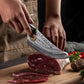 Professional Kitchen Knives Stainless Steel Forged Boning and Chopping Knife Sharp Meat Cleaver BBQ Cooking Tools Fruit Peeler