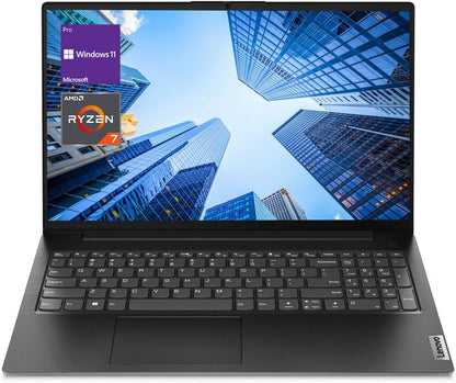 V-Series V15 Business Laptop, 15.6" FHD Display, AMD Ryzen 7 7730U, 40GB RAM, 1TB SSD, Numeric Keypad, HDMI, RJ45, Webcam, Wi-Fi, Windows 11 Pro, Black