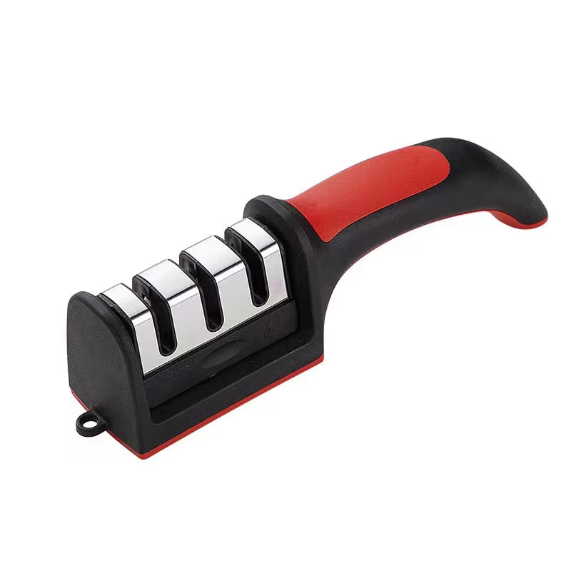 A Multifunctional Handheld Tool Sharpener，With Removable Grinding Head - Durable Plastic，Manual Operation