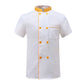 Chef Uniform Jacket Custom Embroidery Print Logo Cooking Clothes Kitchen Shirt Service Hotel Fast Food Hot Pot Cake Shop Coat