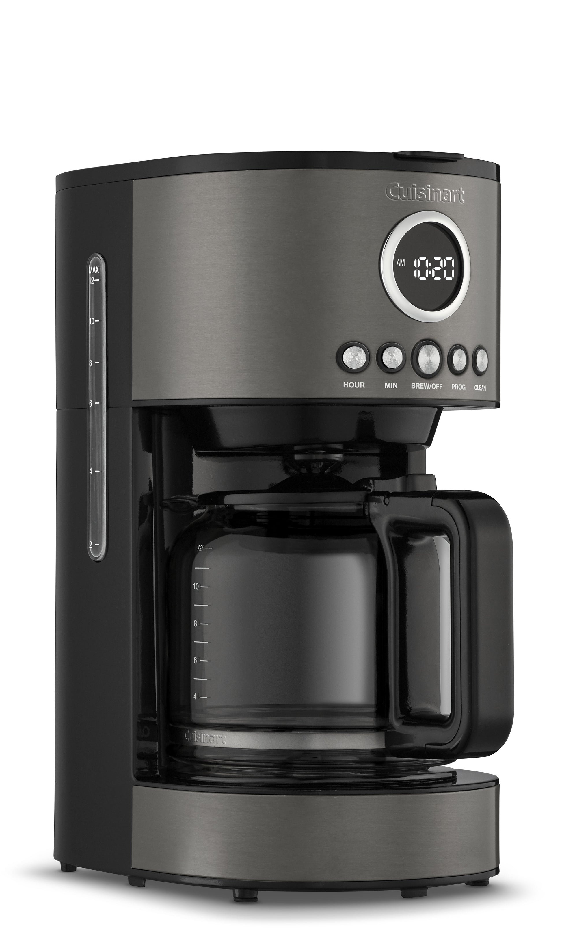 12 Cup Coffeemaker , Stainless Steel Black