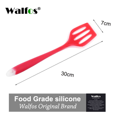 Nonstick Silicone Slotted Turners Pot Shovel Cooking Spatula Fried Shovel Flexible Silicone Frying Pan Turner Spatula