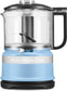 Cordless Variable Speed Hand Blender - KHBBV53, Blue Velvet & 3.5 Cup Food Chopper - KFC3516, Blue Velvet