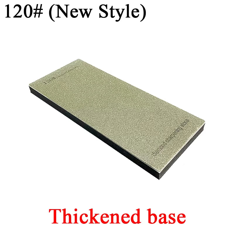 New Thickened Non-Slip Base Diamond Stone Kitchen Knife Sharpening System Tool 15 Degree Sharpener Whetstone Leather Polishing