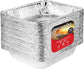 Aluminum Pans 9X13 Disposable Foil (30 Pack) - Half Size Steam Table Deep Pans - Tin Pans Great for Cooking, Heating, Storing, Prepping Food