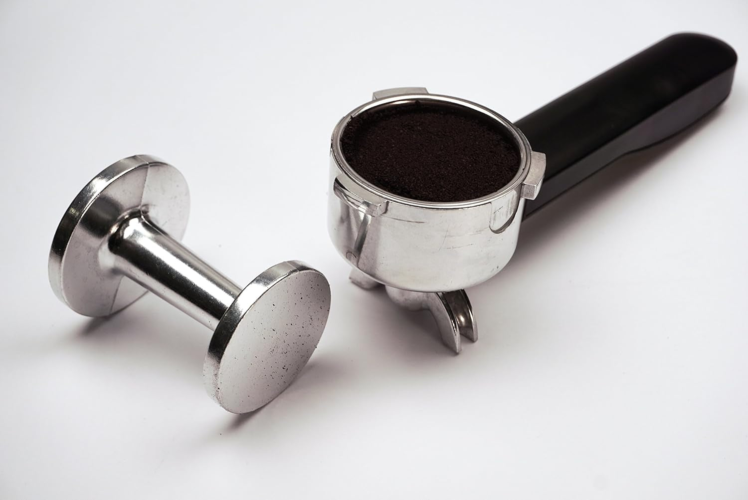 International Espresso Coffee Kitchen Tool Home and Commercial Use, Dual Sided Tamper, Aluminum Alloy