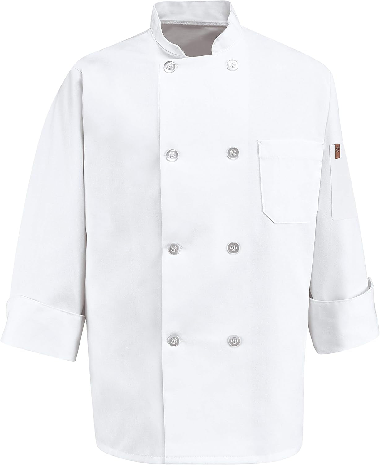 Men'S Rk Eight Pearl Button Chef Coat