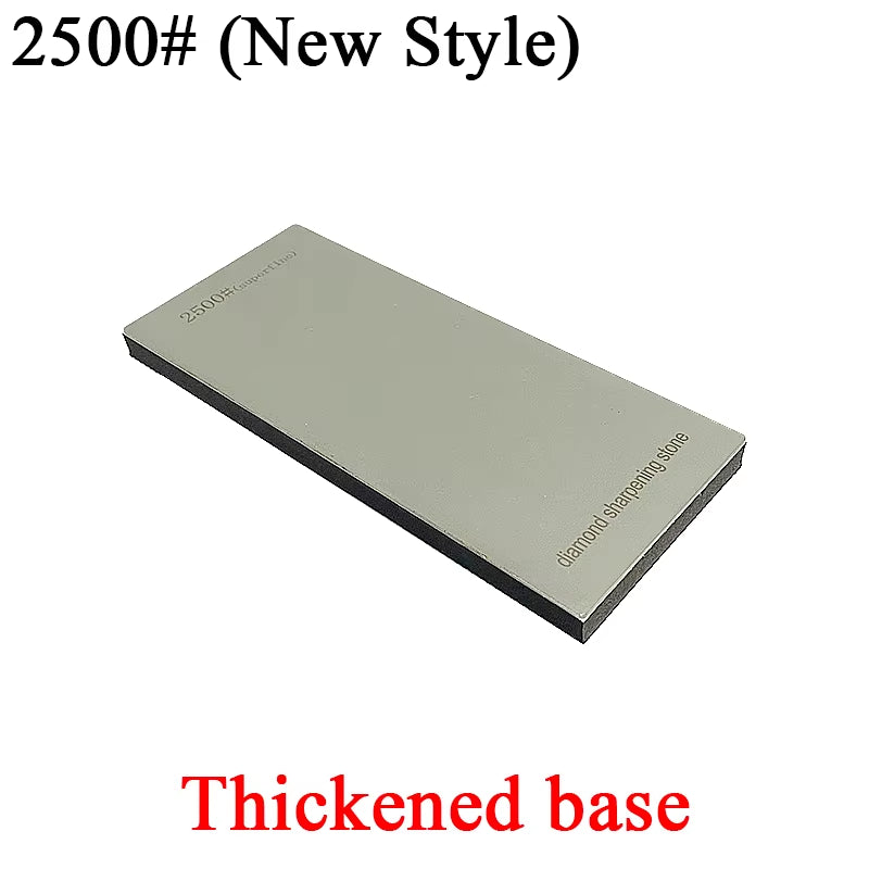 New Thickened Non-Slip Base Diamond Stone Kitchen Knife Sharpening System Tool 15 Degree Sharpener Whetstone Leather Polishing