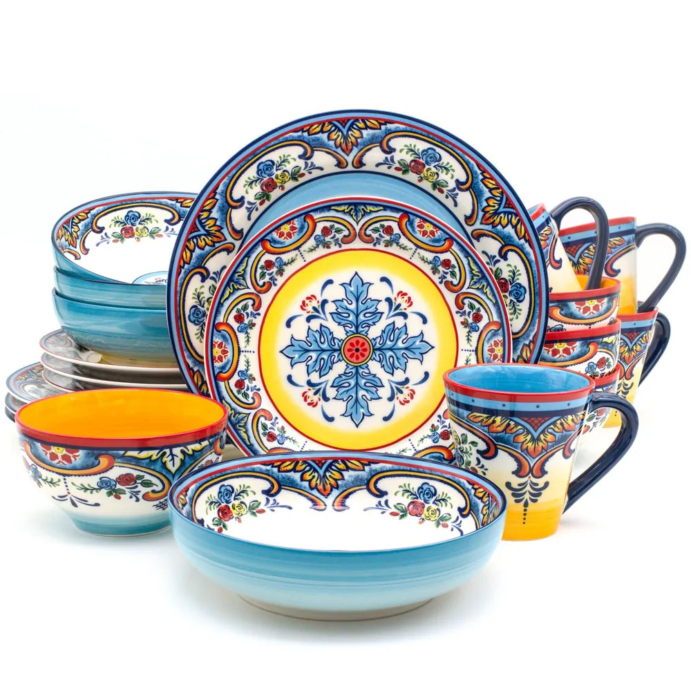 Zanzibar 20 Piece Stoneware Dinnerware Set