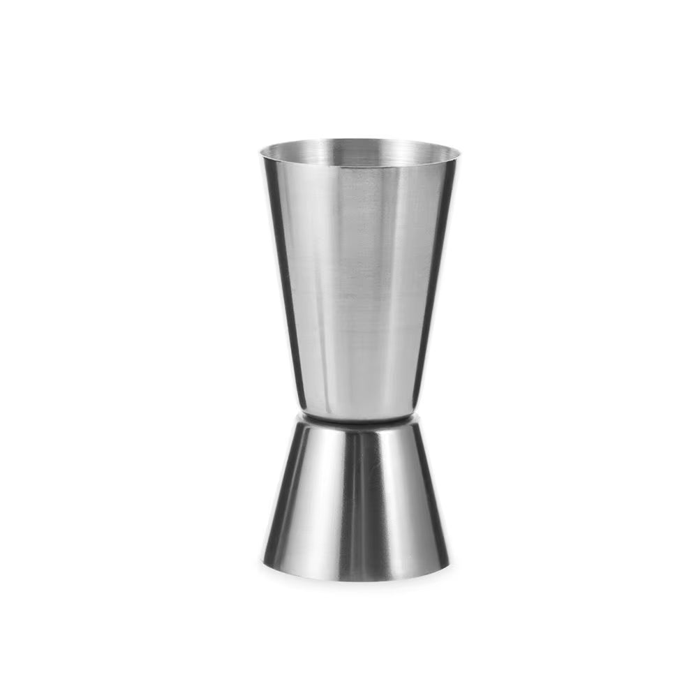 Stainless Steel Cocktail Shaker Measure Cup Dual Shot Drink Spirit Measure Jigger Kitchen Bar Tools