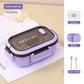 1200ML Double Layer Lunch Box Portable Compartment Salah Fruit Food Box Microwave Lunch Fork and Spoon Picnic Fresh Box