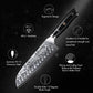 7" Japanese Style Santoku Knife Damascus Steel Professional Chef Knife Slicing Meat Cleaver Beef Kitchen Cooking Tools