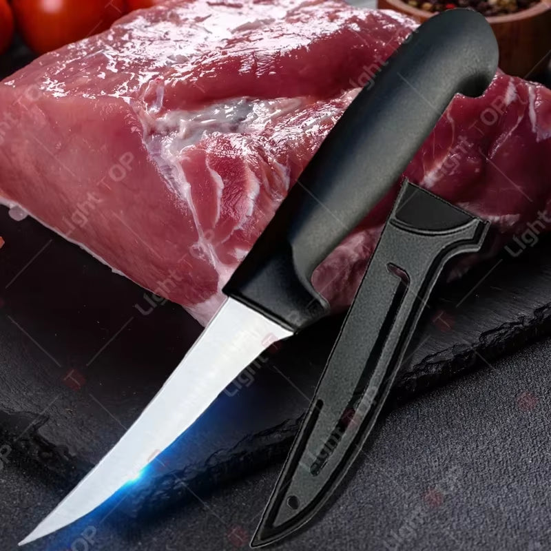 Professional Chef Knife Meat Cleaver Stainless Steel Fillet Boning Knife Fruit Cutter Fishes Slicing Knives and Accessories