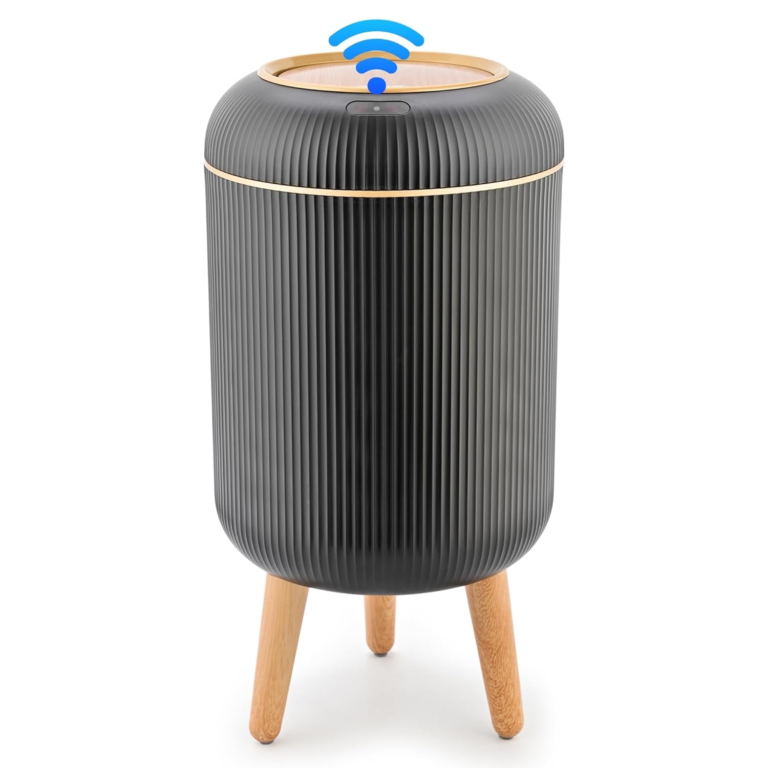 Smart Sensor Wastebasket, Convenient and Hygienic Easy to Use, Technology Sensor Waterproof Wastebasket Plastic Wastebasket for Kitchen, Bathroom, Bedroom, Living Room, Office and Outdoor