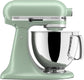 Artisan Series 5 Quart Tilt Head Stand Mixer with Pouring Shield KSM150PS, Almond Cream