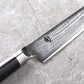 Classic 6" Utility Knife, Handcrafted Japanese Kitchen Knife, VG-MAX Core with Damascus Stainless Steel Cladding, Pakkawood Handle, Precision and Sharpness for Professional and Home Chefs