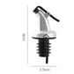 Oil Bottle Stopper Liquor Dispenser ABS Lock Wine Pourers Flip Top Drink Wine Stopper Leak-Proof Nozzle Bottle Cap Kitchen Tool