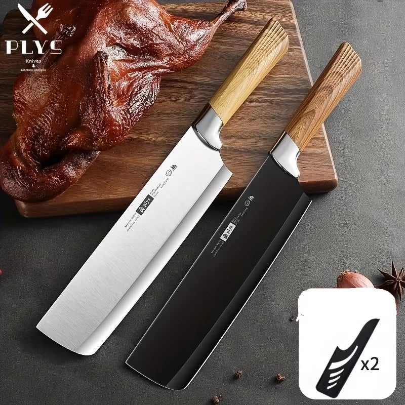 High-Grade Meat Slicing Knife Professional Chef Sharp Meat Cleaver PP Handle Cutting Watermelon Fruit Knife