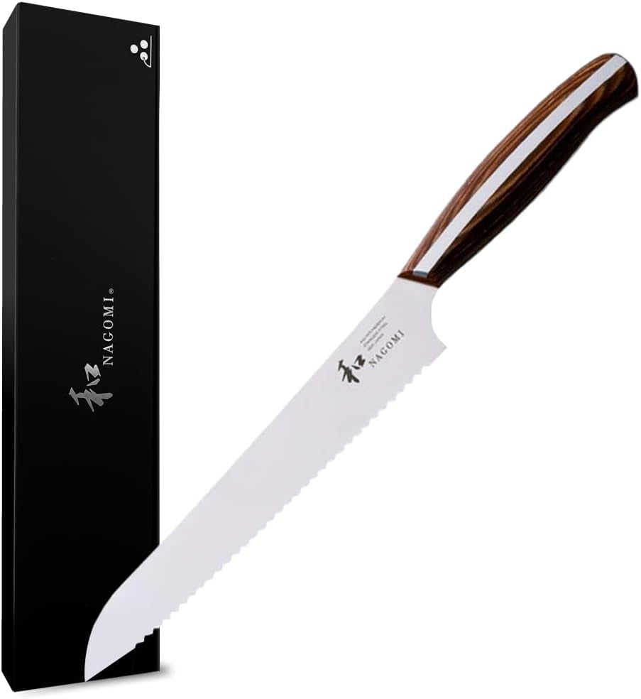 ] 8 Inch Chef Knife | Stainless Steel HRC58 Professional Japanese Kitchen Cooking Knife with Ergonomic Handle for Thick Meat and Fish | Stylish Gift Box