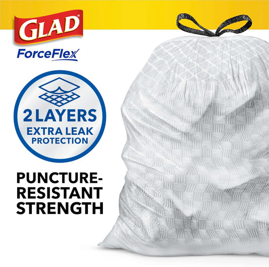 Forceflex Tall Kitchen Trash Bags, 13 Gal, Gain Moonlight Breeze, 100 Ct (Package May Vary)