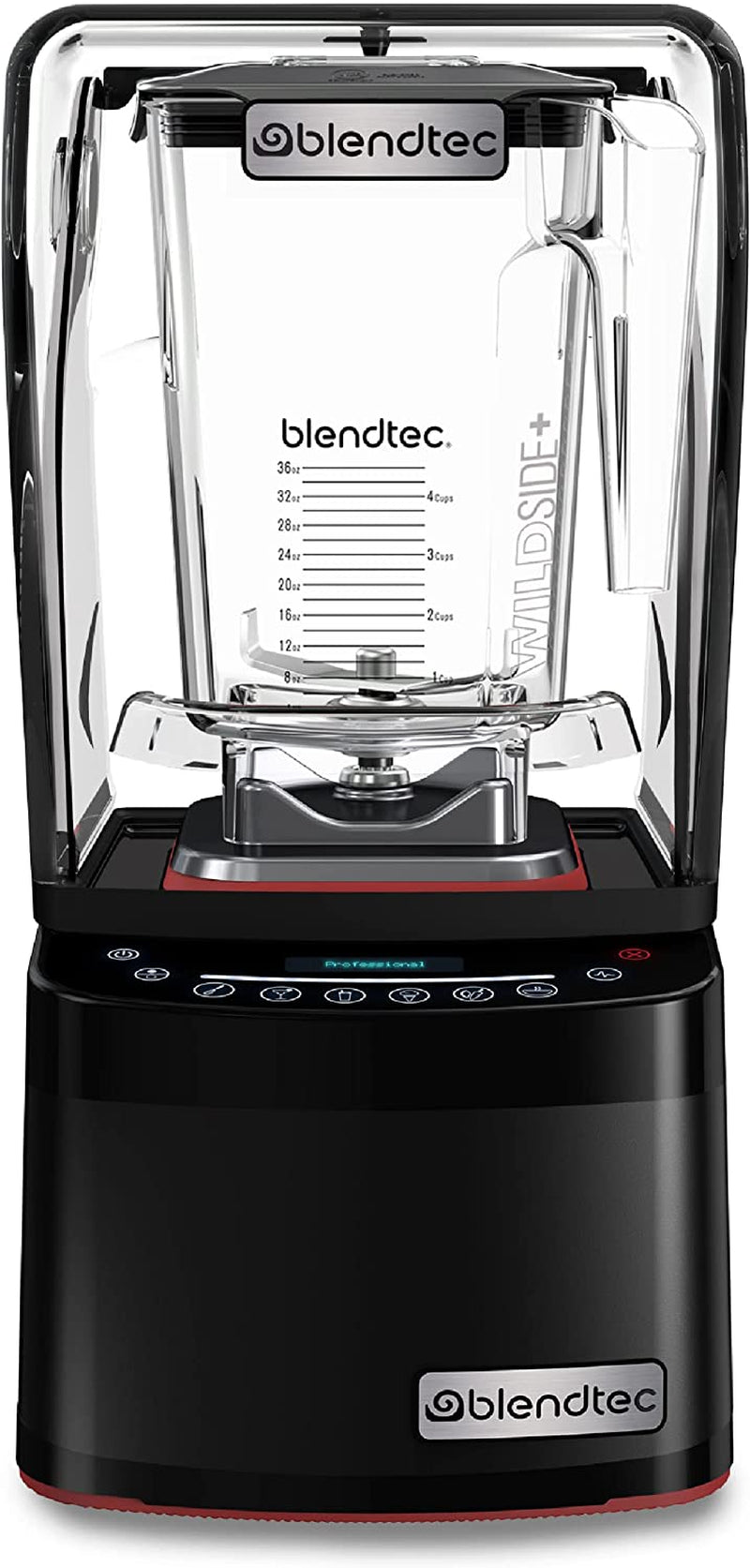 Professional 800 - Blender with Wildside+ Jar (90 Oz) for Smoothies & Frozen Drinks - Quietest Professional-Grade Power - 11-Speed Touch Slider - Easy to Clean - Black