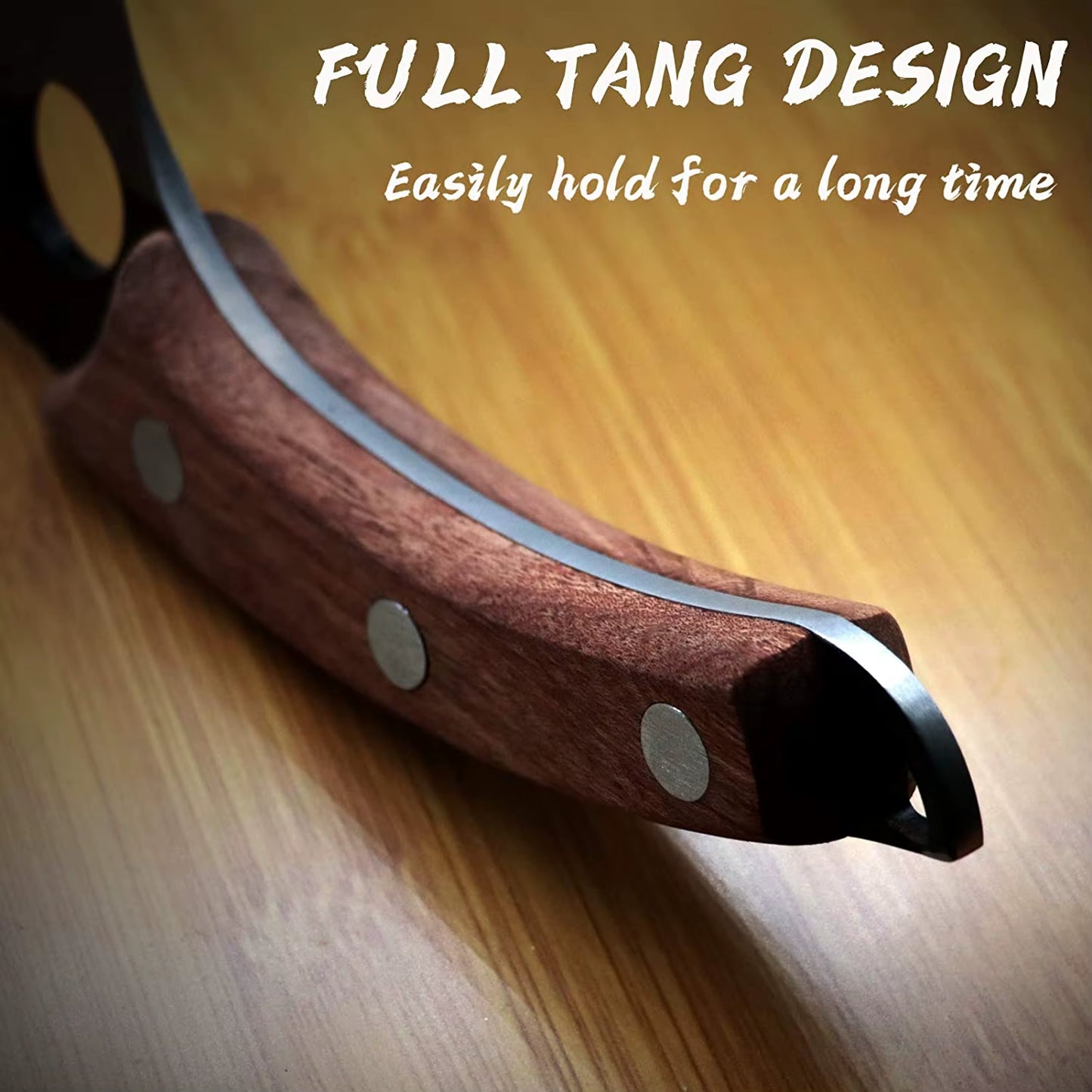 Handmade Forged Stainless Steel Boning Knifes Messer Full Tang Handle Bone Cleaver Knife Professional 6 Inch with Knives Cover