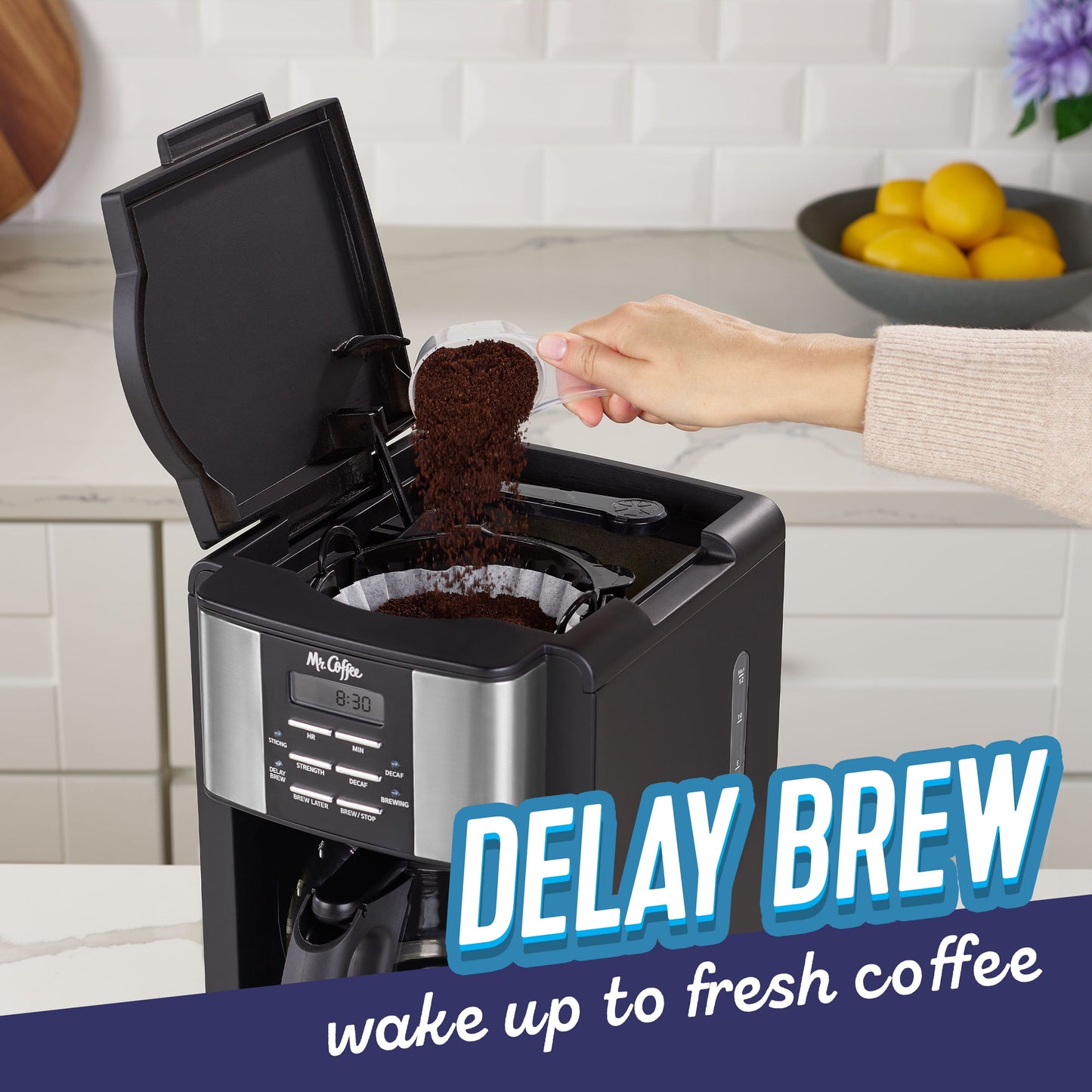 Programmable 3-Way Brewing System 12-Cup Drip Coffee Makers