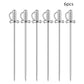 Sword Shape Fruit Sticks Cocktail Pick Stainless Steel Bar Tools Drink Stirring Sticks Martini Picks Party Wedding Accessory