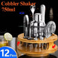 Stainless Steel Cocktail Shaker Set Mixer Bartender Kit Cobbler Boston Shaker Bars Set Tools Jigger Mixer Muddler Pourer Spoon