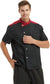 Unisex Short Sleeve Chef Coat Jacket