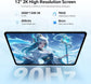 Tablet 12 Inch Android 14 Tablets, T60Plus with 128GB Storage(Expand to 1TB), 2000 * 1200 2K IPS Screen, 90Hz Refresh Rate, G88 8-Core CPU 2.0Ghz, 8000Mah, 5G Wifi+4G LTE, Gps,Gaming Tablet