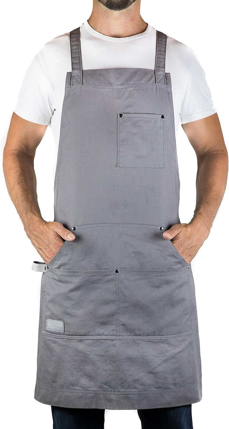 - Professional Grade Chef Apron for Kitchen, BBQ & Grill