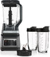 BN801 Professional plus Kitchen System, 1400 WP, 5 Functions for Smoothies, Chopping, Dough & More with Auto IQ, 72-Oz.* Blender Pitcher, 64-Oz. Processor Bowl, (2) 24-Oz. To-Go Cups, Grey