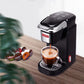 Filter Coffee Machine Brewer for K-Cup Capsule& Ground Coffee, Tea Maker Hot Water Dispenser Single Serve Coffee Maker