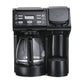 Flexbrew Trio Coffee Maker, Single Serve or 12 Cups, Black, 49904