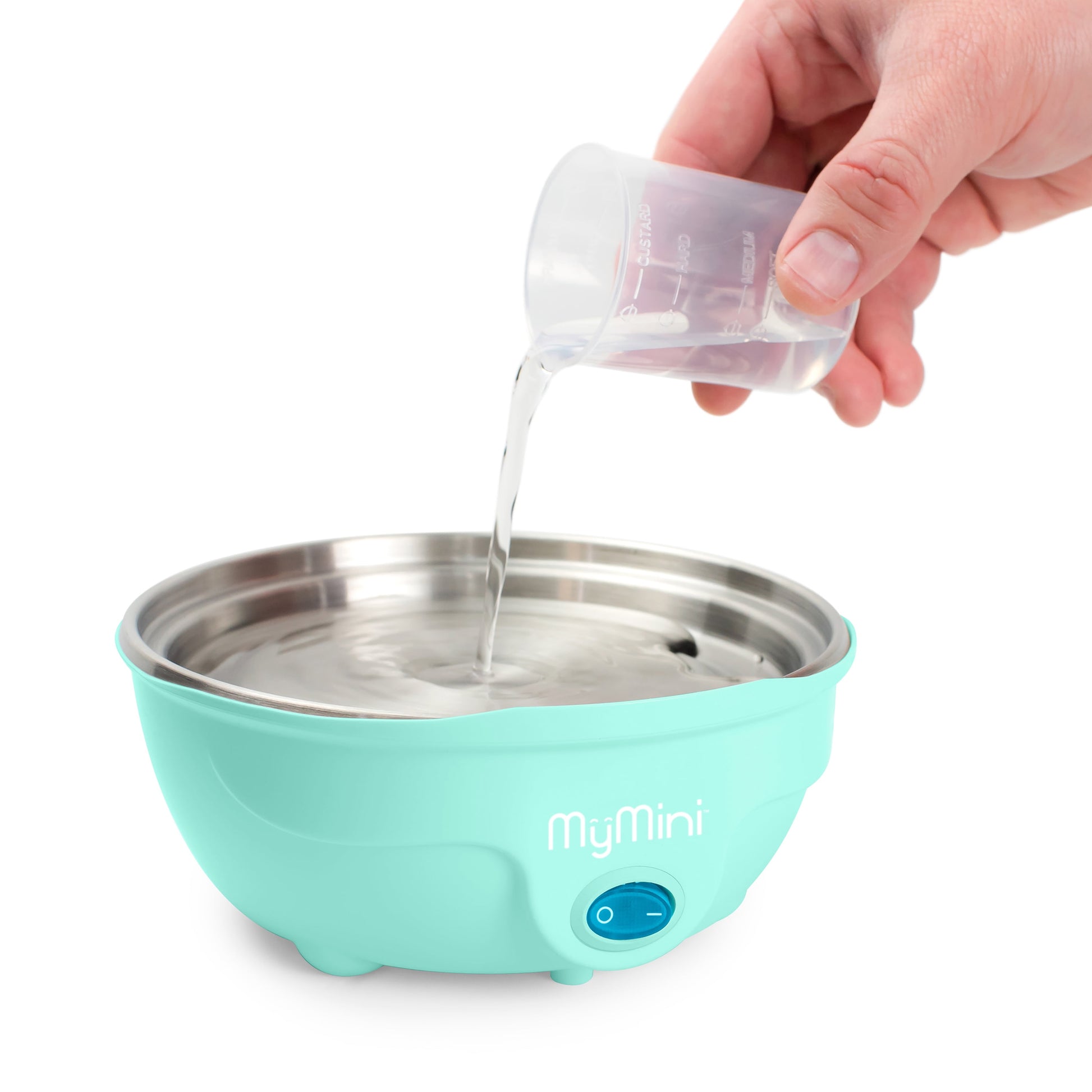 Mymini Premium 7-Egg Cooker, Teal