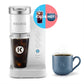 K-Iced Essentials Iced and Hot Single-Serve K-Cup Pod Coffee Maker, White