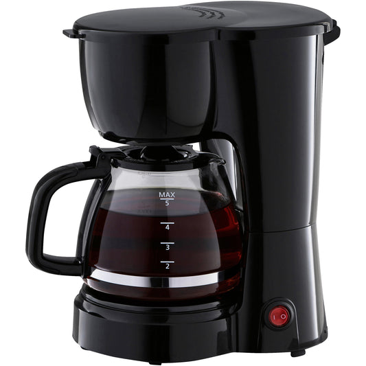 Black 5-Cup Drip Coffee Maker, New