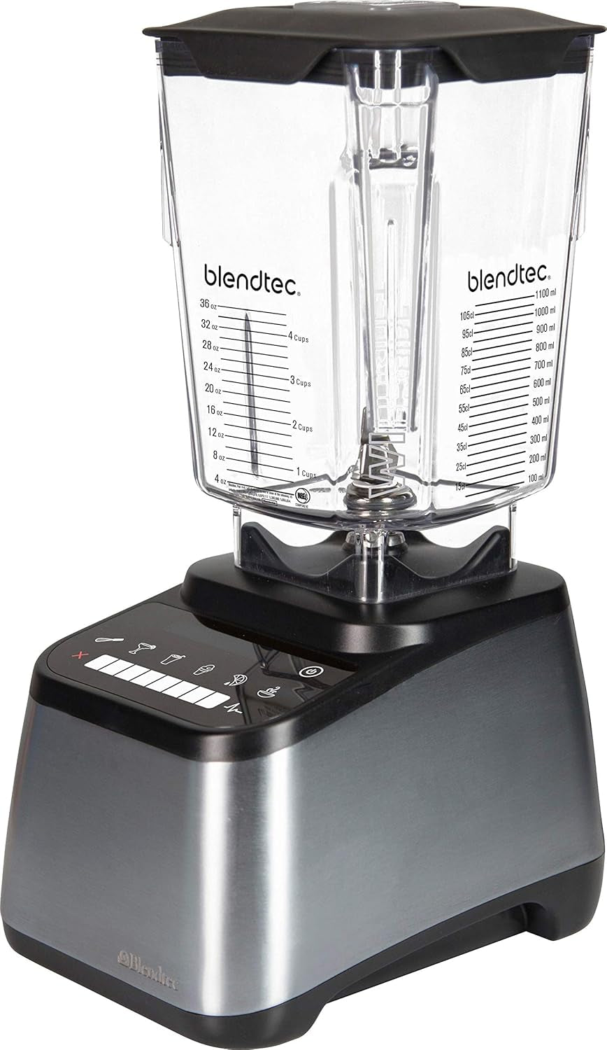 Original Designer Series Blender and 90 Oz Wildside+ Jar - Kitchen Blender Bundle - Black