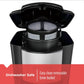 CM618 Single Serve Coffee Maker, Black