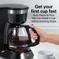 Stainless Steel 12-Cup Coffee Maker