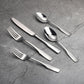 Kate 40-Piece Silverware Set,Service for 8,Stainless Steel Flatware Set,Mirror Polished Cutlery Set,Dishwasher Safe