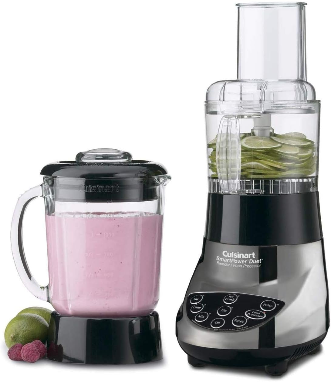 BFP-703BC Smart Power Duet Blender/Food Processor, Brushed Chrome, 3 Cup, Count of 6