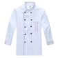 Chef Jacket Short Sleeve Cook Coat Barista Baker Work Uniform Waiter Restaurant Hotel Clothes