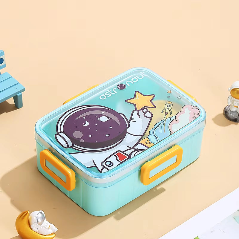 Cute Lunch Box for Kids Girls Boys with Compartments Bento Lunch Box School Child Leakproof Children'S Food Snack Boxes New 2024